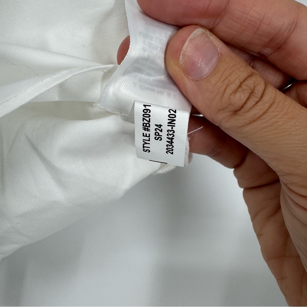NWT J.Crew Cecily top in stretch cotton poplin blend - Picture 9 of 12